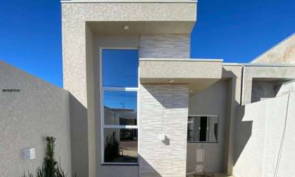 Casa para Venda em Cascavel, FLORAIS, 3 dormitórios, 1 suíte, 2 banheiros, 2 vagas