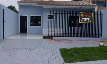 Casa para Venda em Cascavel, CASCAVEL VELHO, 3 dormitórios, 1 banheiro, 2 vagas