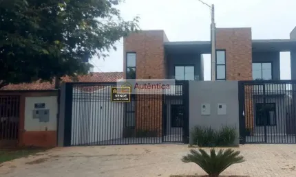 Sobrado para venda em cascavel, santa felicidade, 3 dormitórios, 1 suíte, 3 banheiros, 2 vagas