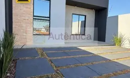 Casa para venda em cascavel, tropical 1, 2 dormitórios, 2 suítes, 2 banheiros, 2 vagas