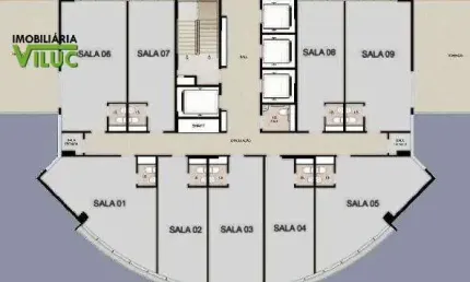 Sala comercial à venda na Avenida do Contorno, --, Santa Tereza, Belo Horizonte por R$ 339.000