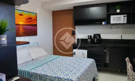 Flat  - 20 m² beira mar do bessa - joão pessoa - pb