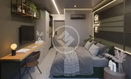 Flat com 1 quarto à venda no Cabo Branco, João Pessoa 