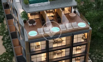Flat pé na areia  - 18 m² em jardim oceania - joão pessoa - pb