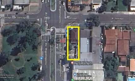 Terreno ZC6 no alto da Av. Higienópolis, 408 m2, à venda - R$. 3.400.000,00,  Guanabara, Londrina,