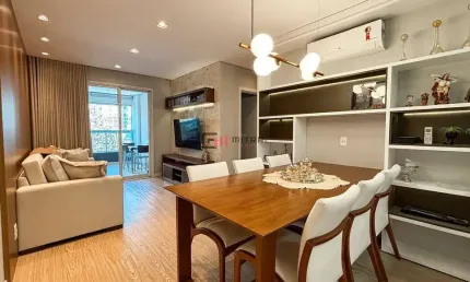 Apartamento 2 suítes à venda - totalmente mobiliado - 2 vagas de garagem - torreville - gleba palha