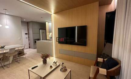 Apartamento 1 suíte e sala estendida - Concept Palhano - Gleba Palhano