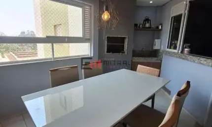 Apartamento à venda, gleba fazenda palhano, londrina, pr