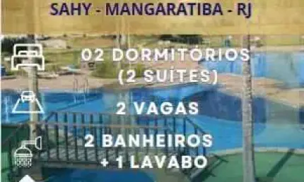 Casa c/2 quartos à venda, cond.mar azul,sahy-mangaratiba-rj