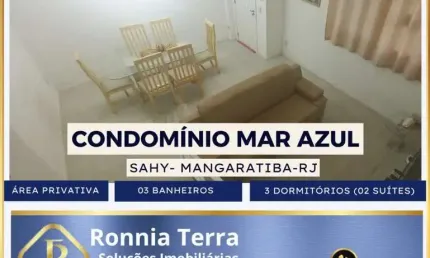 Casa em Condomínio 3 quartos(2 suítes)-Sahy-Mangaratiba-RJ