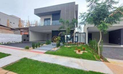 Casa em condomínio fechado com 5 quartos à venda na Rua J-02, Residencial Parqville Jacarandá, Aparecida de Goiânia
