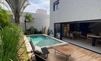 Casa em condomínio fechado com 4 quartos à venda no Residencial Jardins Lyon, Aparecida de Goiânia 