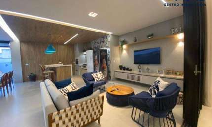 Casa em condomínio fechado com 4 quartos à venda na Avenida Vale Verde, Alphaville Flamboyant Residencial Araguaia, Goiânia