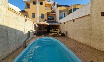 Sobrado com 3 dormitórios à venda, 298 m² por R$ 1.780.000 - Vila Santa Teresa - Santo André/SP