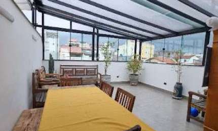 Cobertura com 2 dormitórios à venda por R$ 495.000,00 - Vila Camilópolis - Santo André/SP