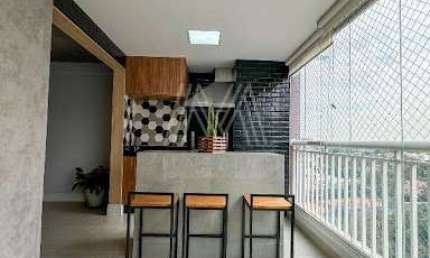 Apartamento com 3 dormitórios à venda, 115 m² por R$ 1.166.000,00 - Vila Valparaíso - Santo André/SP