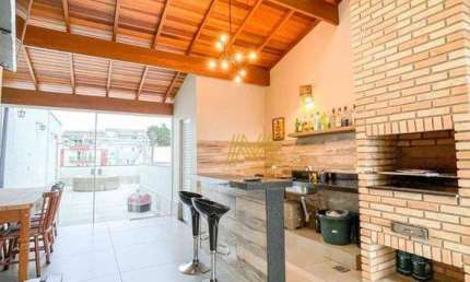 Cobertura com 3 dormitórios à venda, 200 m² por R$ 850.000,00 - Utinga - Santo André/SP