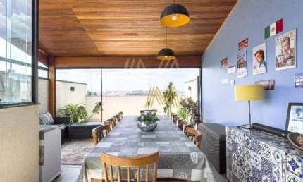 Cobertura com 3 dormitórios à venda, 164 m² por R$ 760.000,00 - Campestre - Santo André/SP