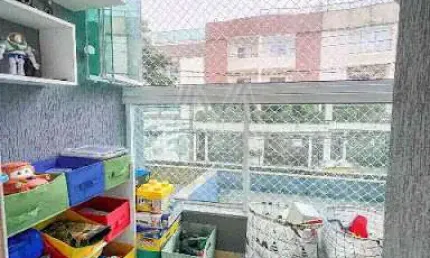 Apartamento com 3 dormitórios à venda, 107 m² por r$ 636.000,00 - parque das nações - santo andré/sp