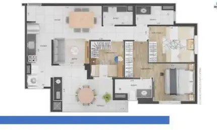 Apartamento com 3 dormitórios à venda, 75 m² por R$ 689.000,00 - Campestre - Santo André/SP