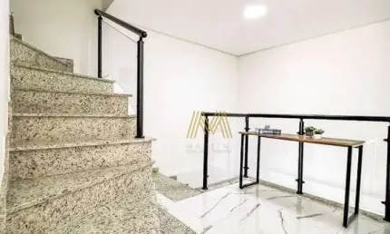 Sobrado com 3 dormitórios à venda, 150 m² por R$ 860.000,00 - Campestre - Santo André/SP