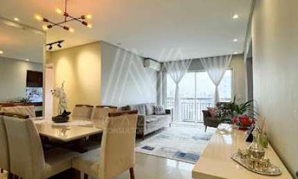Apartamento com 3 dormitórios à venda, 92 m² por R$ 842.000,00 - Vila Bastos - Santo André/SP