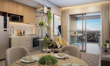 LANÇAMENTO - 63,76 M2 - Apartamento com 2 dormitórios à venda, 63 m² por R$ 702.530 - Vila Independência - São Paulo/SP