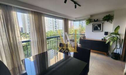 Lindíssimo Apartamento com 3 dormitórios, 3 Suíte, Varanda Gourmet Envidraçada com visão deslumbrante para um bosque único, no Condomínio Cidade Maia.
