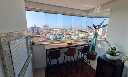 Apartamento para Venda em São José, Barreiros, 3 dormitórios, 1 suíte, 2 banheiros, 1 vaga