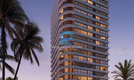 Apartamento de 2 quartos/suítes no Edifício Atlântico em Torres/RS