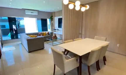 FOREST HILL, TARUMÃ.  Térrea, mobiliada, 160m² const., 3 suites e 4 vagas