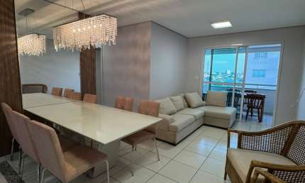MAIS PASSEIO, PARQUE Dez . Mobiliado, 84m², 3qts, varanda gourmet e 2 vgs