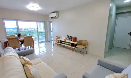 RESERVA DAS ÁGUAS, P. Negra. Vista livre, 100% mobiliado, escritório, 3 stes e 2 vgs
