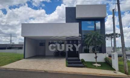 Casa em condomínio fechado com 3 quartos à venda no Contorno, Ponta Grossa 