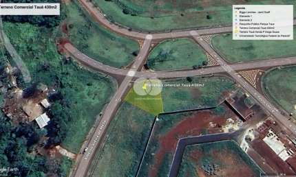 Terreno comercial à venda na Mituo Morita, Parque Tauá, Londrina por R$ 390.000