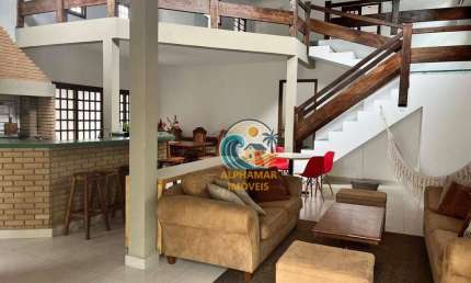Casa com 4 dormitórios, 200 m² - venda por R$ 1.600.000 ou aluguel por R$ 6.200/mês - Park Imperial - Caraguatatuba/SP