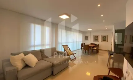 Apartamento mobiliado para locação no Condomínio Paradiso – Reserva do Paiva | 127 m² | 3 suítes | Alto padrão