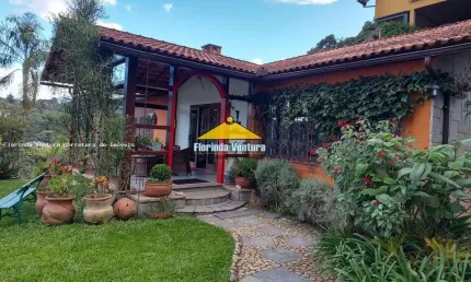 Casa em Condomínio para Venda em Teresópolis, Parque do Imbuí, 4 dormitórios, 2 suítes, 4 banheiros, 1 vaga