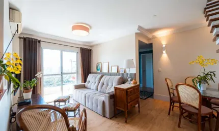 Cobertura para venda com 3 quartos, sendo 2 suítes, 142m²