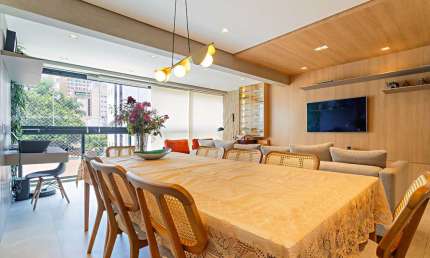 Apartamento tipo para venda com 3 quartos, sendo 3 suítes, 123m²