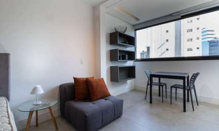 Apartamento tipo para venda em Vila Olímpia com 1 quarto, sendo 1 suíte, 29m²