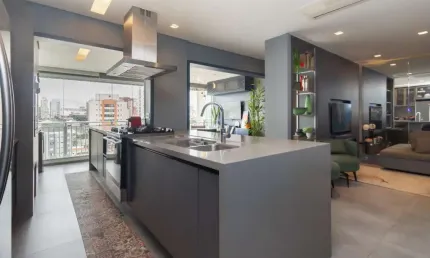 Apartamento tipo para venda em bosque da saúde com 3 quartos, sendo 3 suítes, 110m²