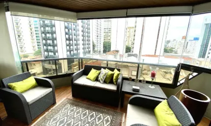 Apartamento tipo para venda em jardim paulista com 4 quartos, sendo 2 suítes, 187m²