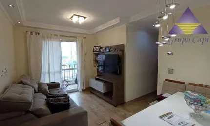 Apartamento com 2 Dormitórios ,Suite e 2 Vagas à venda, 65 m² por R$ 560.000 - Tatuapé - São Paulo/SP