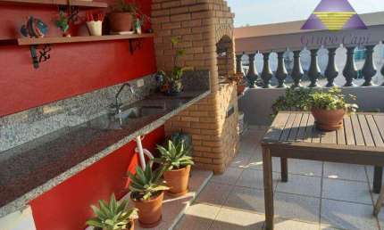 Cobertura Duplex aconchegante , com 3 Dormitórios , Suite e Churrasqueira