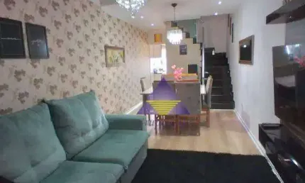 Lindo sobrado com churrasqueira !!!!com 3 dormitórios e suite à venda, 150 m² por r$ 775.000 - vila euthalia - são paulo/sp