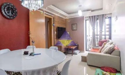 Apartamento com 3 dormitórios ,próximo ao metro carrão,à venda, 67 m² por r$ 640.000 - tatuapé - são paulo/sp