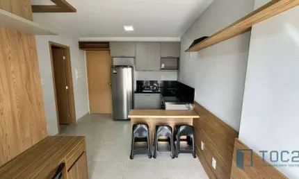 Apartamento com 1 dormitório para alugar, 39 m² por r$ 2.388/mês - centro - juiz de fora/mg