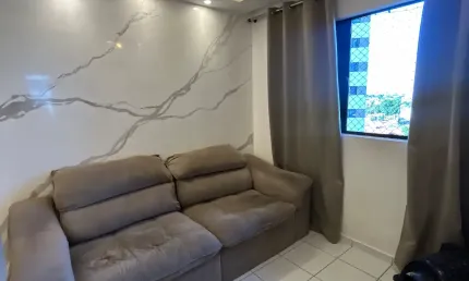 Apartamento de 2 quartos em Ponta Negra - reformado