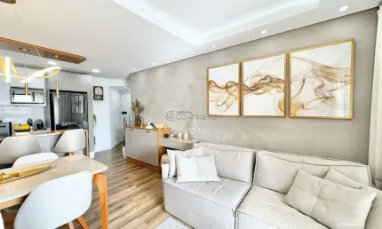 Apartamento a venda com 3 dormitórios, mobiliado - bairro abraão